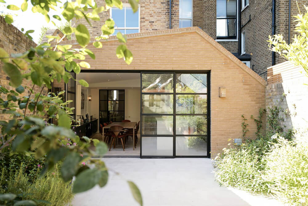 door-steel-sliding door- eco energy- installation-london